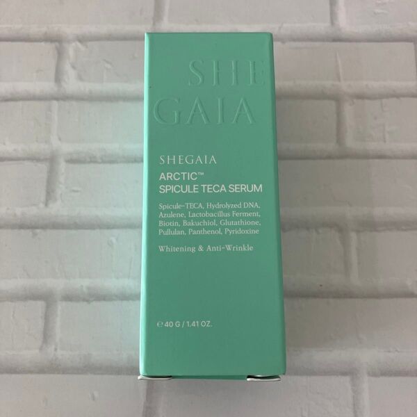 SHEGAIA シガイア ARCTIC SPICULE TECA SERUM 40g 新品未開封