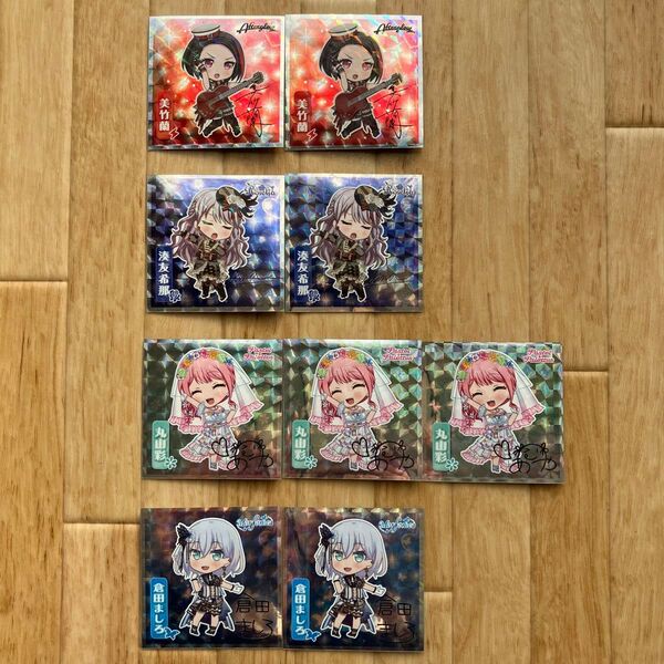 バンドリ ウエハースチョコ シール