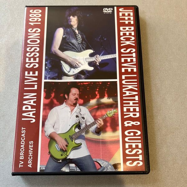 ジェフベック JAPAN LIVE SESSIONS1986