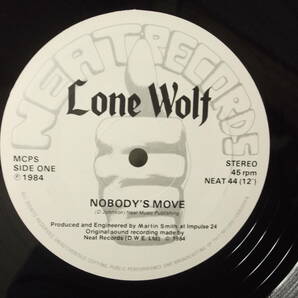 LONE WOLF[NOBODY'S MOVE]VINYL [NWOBHM]の画像3