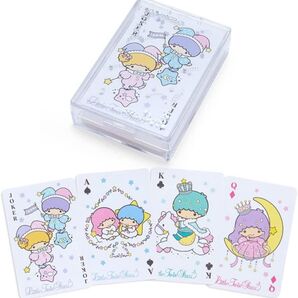 キキララ プラケース入り トランプ風メモ リトルツインスターズ メモ帳 いつまでもサンリオ 可愛い サンリオ ファンシー