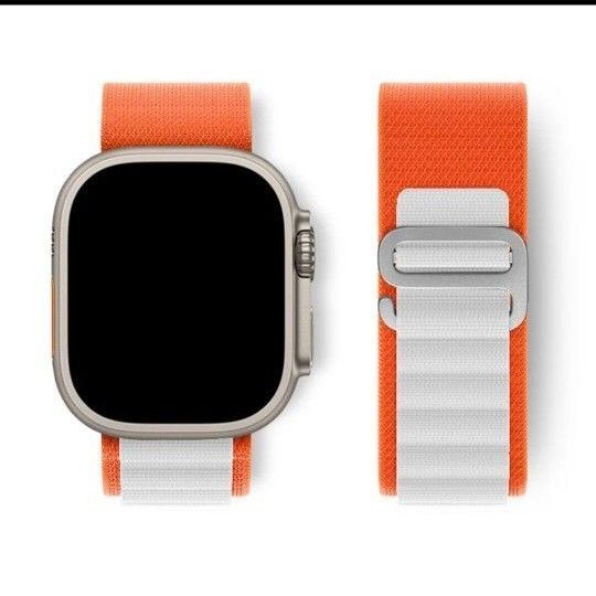 Apple watch アップルウォッチ バンド ベルト 新品 アルパインループ 42 44 45 46 49mm対応 混合色