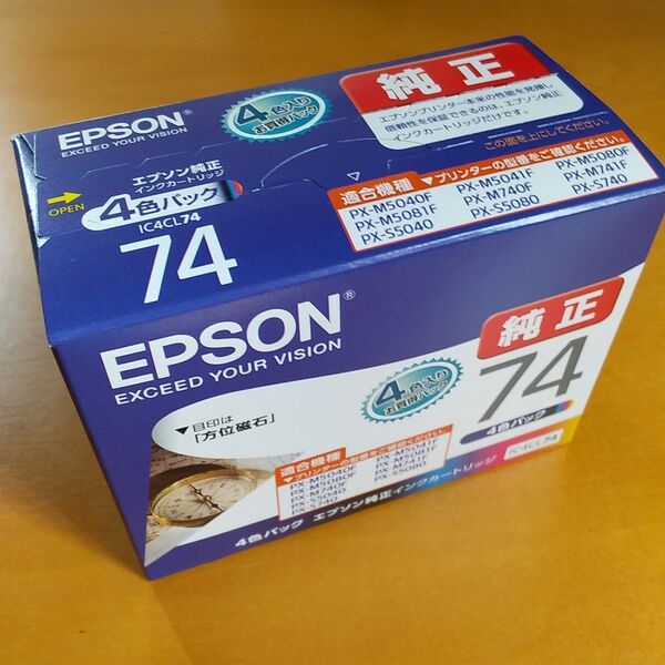 エプソン純正インクカートリッジIC4CL74