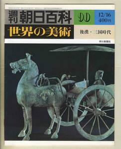 【d9067】79.12.16 週刊朝日百科「世界の美術」90／後漢・三国時代