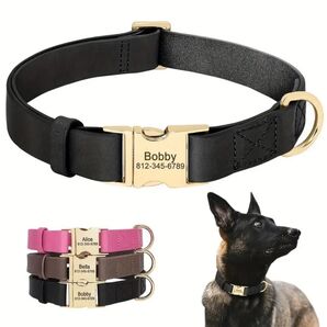 オーダー 名前 電話番号 刻印 レザー バックル ゴールド