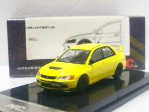 MC64 1/64 三菱 ランサーエボリューション9 ランエボⅨ 黄 イエロー 600台限定 Lancer Evolution 9 Yellow