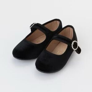 【美品】プティマイン バレエフラットシューズ