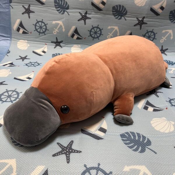 でっかい! カモノハシ2 もちふわぬいぐるみ こげ
