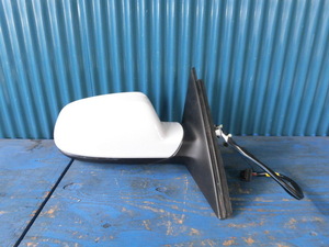 AJ161 Audi A4 8K door mirror right white 