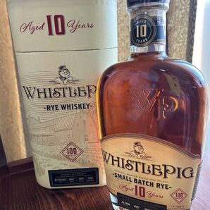 WHISTLEPIG ホイッスルピッグ 10年 スモールバッチ ライウイスキー 700ml 50度 箱付き