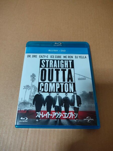 「ストレイト・アウタ・コンプトン」セル版 中古Blu-ray+DVD N.W.A ドクター・ドレー アイスキューブ