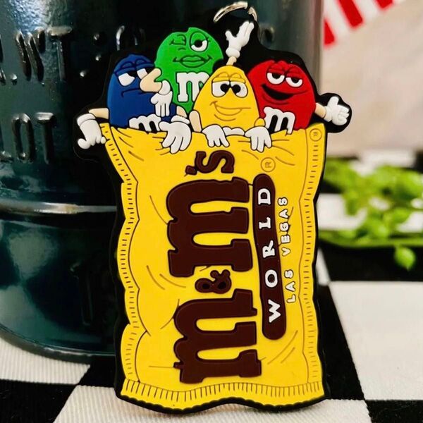 新品 ラバーキーホルダー ◆ M&M’s / エムアンドエムズ ◆