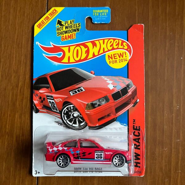 Hot Wheels HW RACE 2014 HW BMW E36 M3 RACE ホットホイール ミニカー E36クーペ