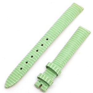 ショパール 替えベルト 純正 ライトグリーン リザード 未使用 緑 革 時計 腕時計 Watch chopard|腕時計バンド