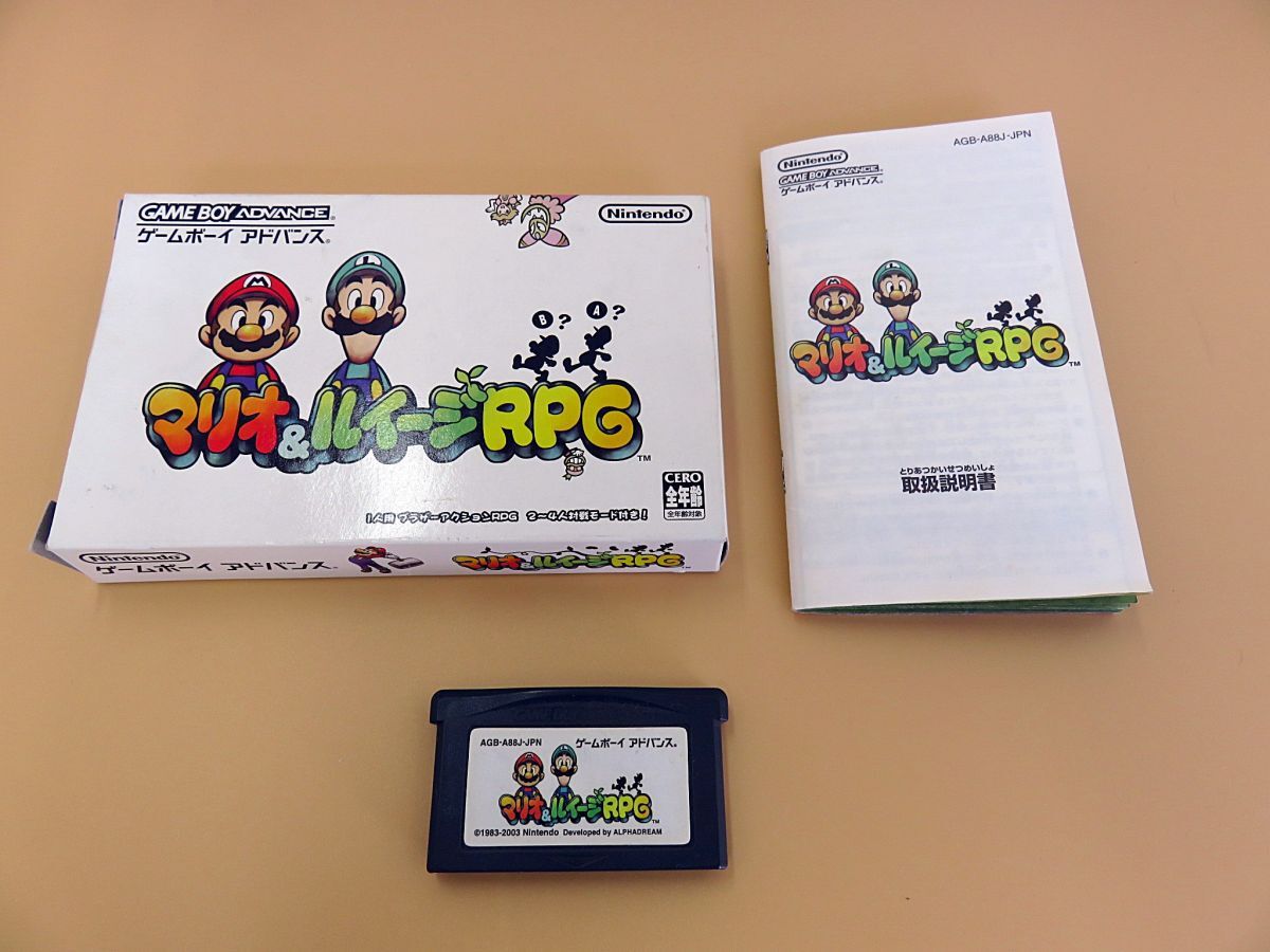 Yahoo!オークション -「マリオ&ルイージrpg gba」(タイトル Yahoo!オークション -「マリオ&ルイージrpg gba」(タイトル