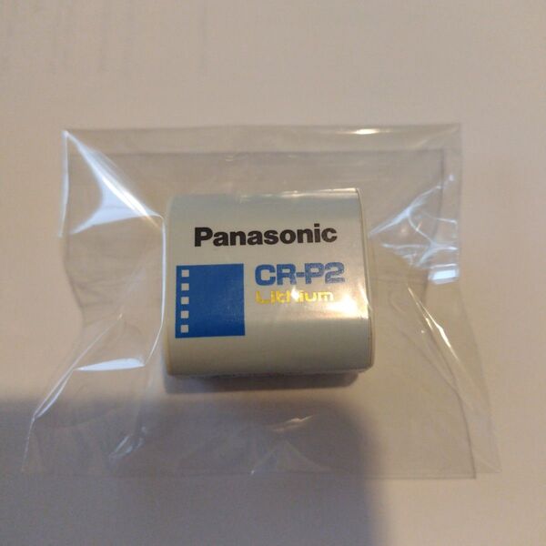 Panasonic CR-P2 カメラ用リチウム電池 ドアロック