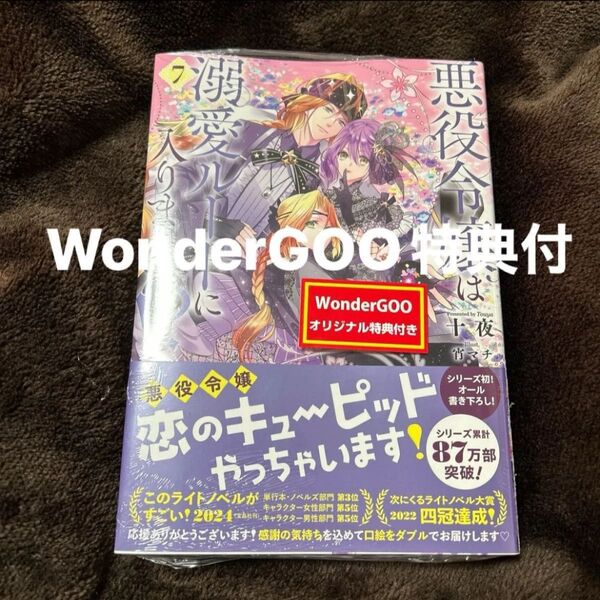 悪役令嬢は溺愛ルートに入りました!? 7 WonderGOO特典SSペーパー付 十夜/著