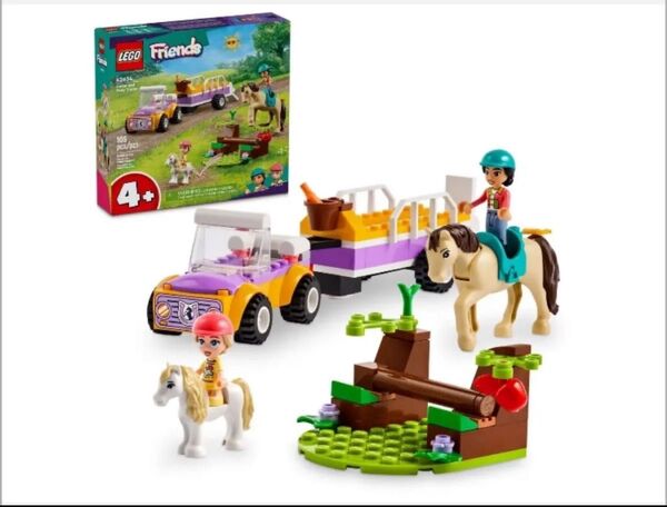 LEGO レゴ フレンズ 42634 ポニーと馬のトレーラー 誕生日 お祝い こどもの日 女の子 プレゼント
