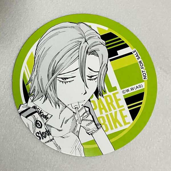 弱虫ペダル スペアバイク キャラウムカフェ コースター 巻島裕介