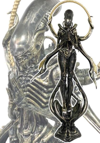 CERTOYS エイリアン SF フィギュア 28cm スタチュー 菩薩 エイリアン ALIEN 仏像 ゼノモーフ 映画