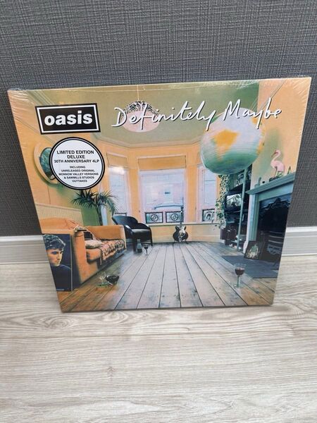 OASIS/definitely Maybe(30th Annivesary Deluxe Edition) 限定盤4LP
