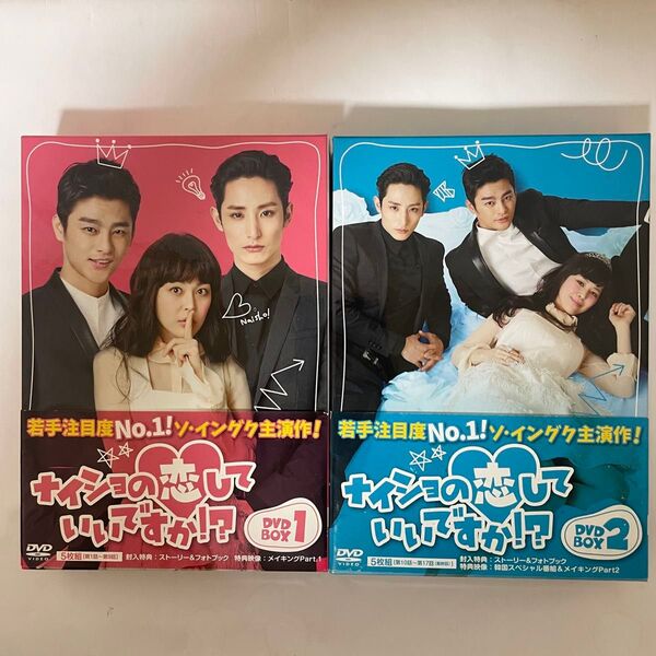 ★帯付き★韓国ドラマ「ナイショの恋していいですか!?」DVD ソイングク
