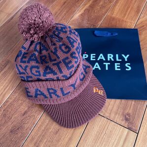 【新品・タグ付き】PEARLY GATES ユニセックス ニット帽