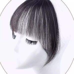 前髪ウィッグ クリップ付き ワンタッチ かつら エクステンション 卒業式 前髪