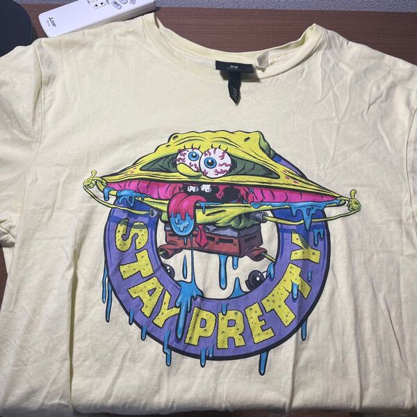 H&M スポンジボブ コラボTシャツ