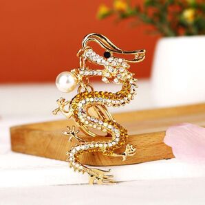 キーホルダー 龍 竜 ドラゴン ゴールド 金 開運 運気 風水 キラキラ