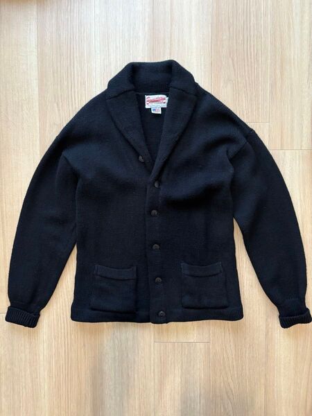 Broadway Knitting Mills アメリカ製ショールカラーセーター