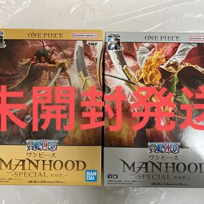 ワンピース フィギュア MANHOOD SPECIAL ver ロジャー 白ひげ 2種セット