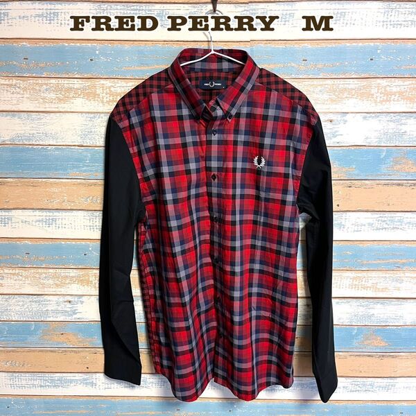 FRED PERRY フレッドペリー チェックシャツ メンズ