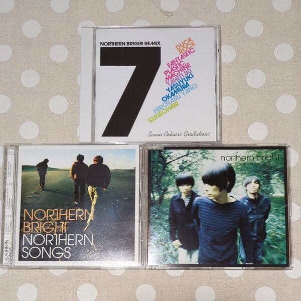 中古CD【NORTHERN BRIGHT CD3枚セット】ノーザンブライトe.p./NORTHERN SONGS/REMIX新井仁