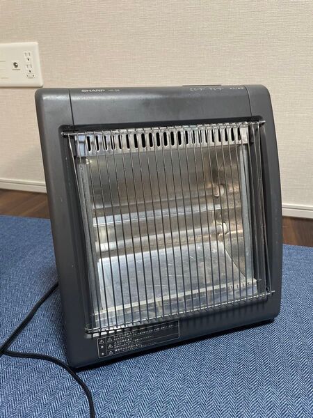 SHARP 電気ストーブ HX-08-B 転倒時運転停止装置付き