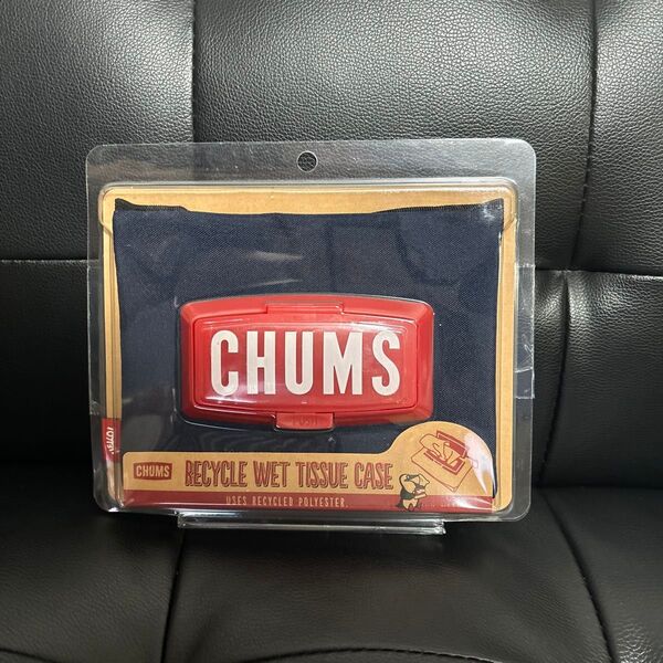 新品未使用未開封 chums チャムス リサイクル ウエットティッシュケース ネイビー ③