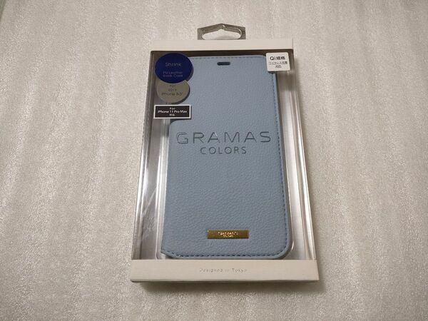 坂本ラヂヲ iPhone11 Pro Max用 手帳型ケース CBCLS-IP03LBL ライトブルー