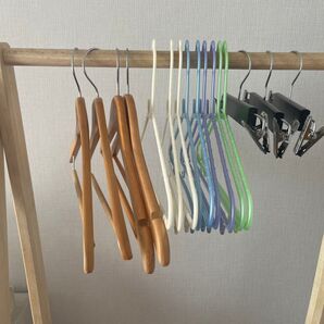 洋服ハンガー 16本
