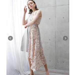 RIU Asymmetry marble dress 大理石 ベージュ 入手困難