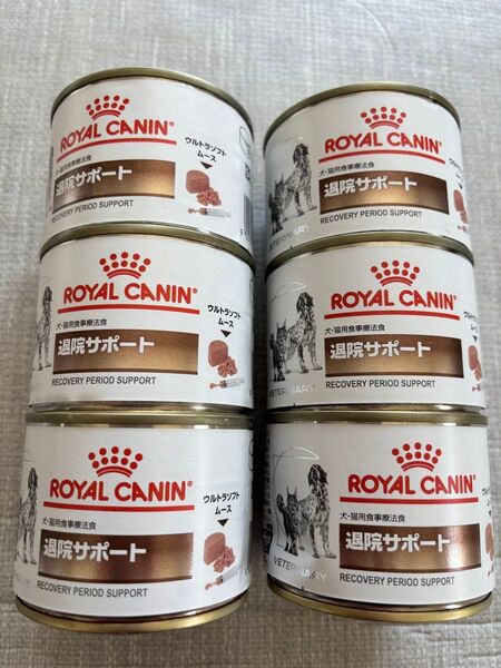 【新品】ロイヤルカナン ROYAL CANIN 退院サポート 195g×8缶