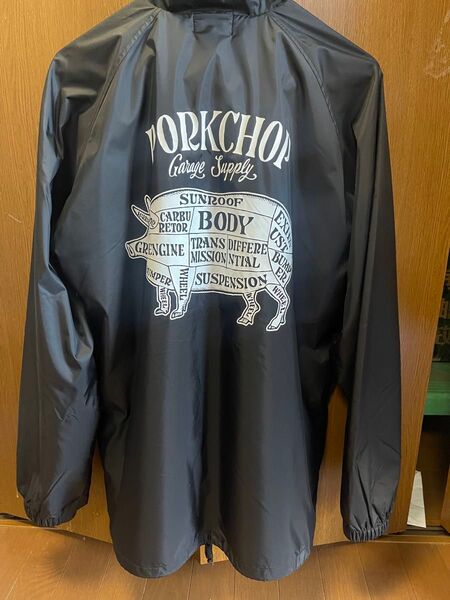 コーチジャケット 黒 COACH sサイズPorkchop garage supply