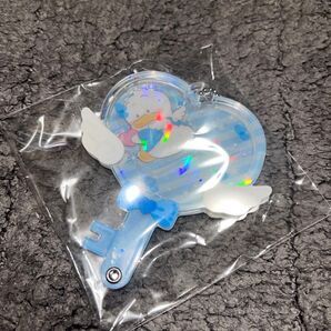 あひるのペックル カスタムアクリルチャーム 天使 エンジェル サンリオ キーホルダー