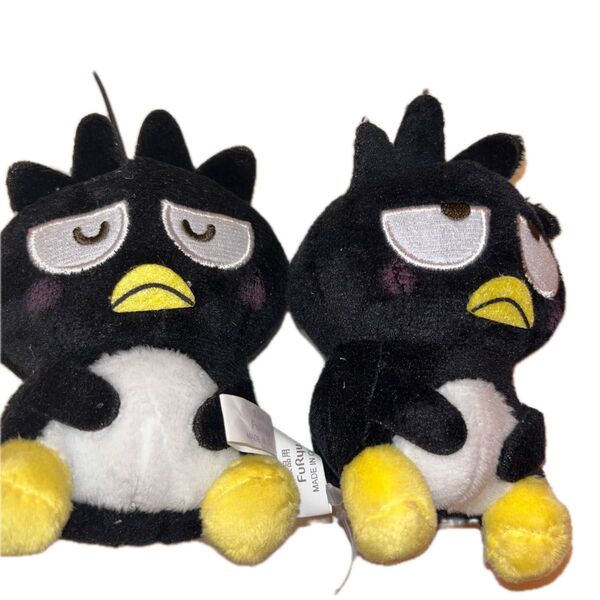 バッドばつ丸 むにゃすや ぬいぐるみ マスコット 2個セット