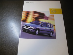 *C2078 abroad catalog . language Opel Zafira 