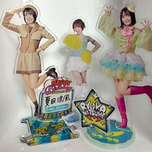 ラフラフ 夏目涼風 アクリルスタンド 6個セット+高梨結ほかおまけ付き