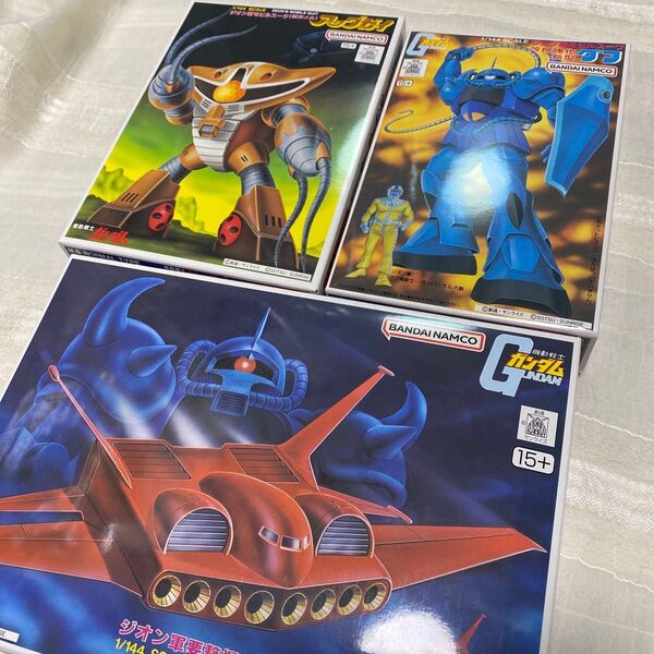 ガンプラ 旧キット グフ アッグガイ ドダイ