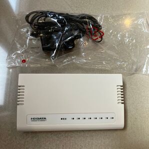 I-O DATA スイッチングハブ ETX-ESH08NC ホワイト