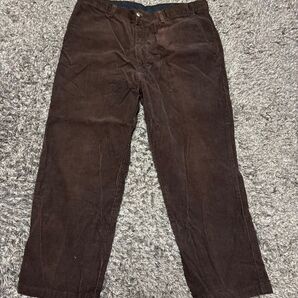 コーデュロイパンツ ブラウン 古着