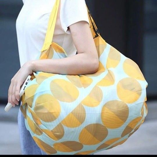 簡単折りたたみ エコバッグ 大容量 エコバッグ トートバッグ シュパット互換