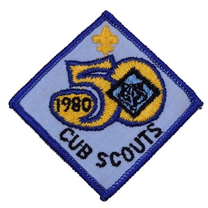 KD46 80s カブスカウト CUB SCOUTS 1980 ワッペン パッチ ロゴ エンブレム アメリカ 米国 USA 輸入雑貨